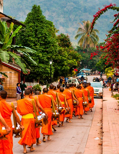 Luang Prabang Monks