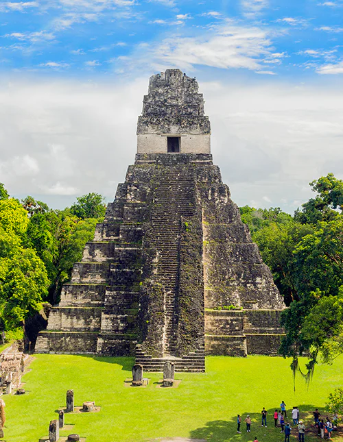 Temple in Tikal, Guatemala