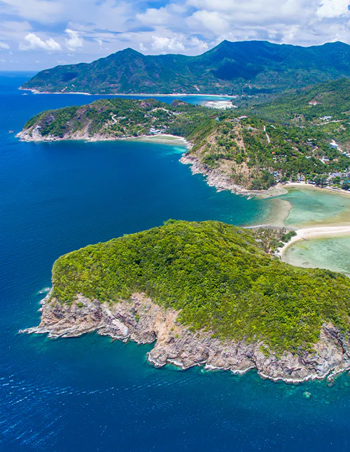View over Koh Phangan, Thailand