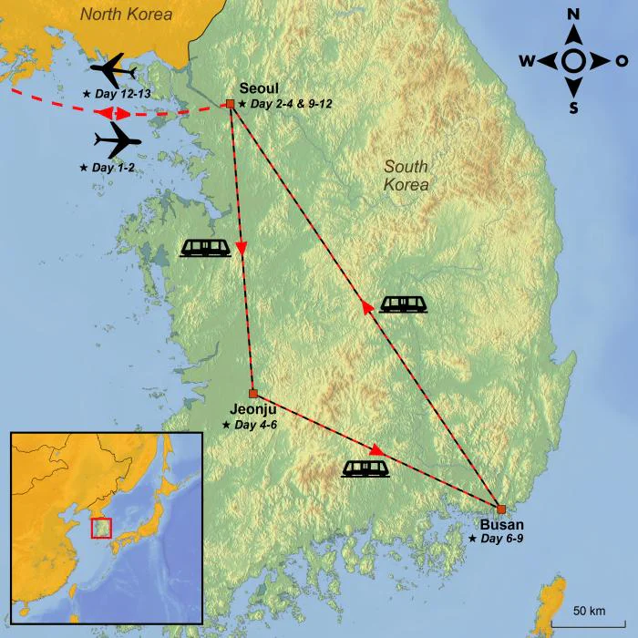 View route map