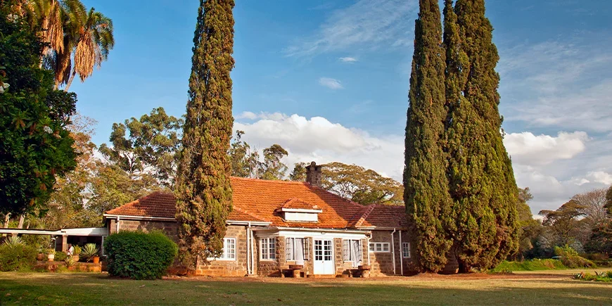 Karen Blixen Museum in Nairobi on a sunny day