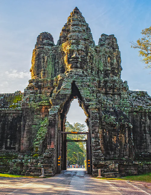 Entrance to Angkor Thom, Cambodia