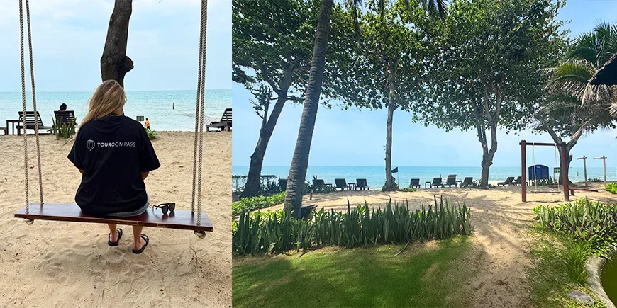 Millie on Mui Ne beach