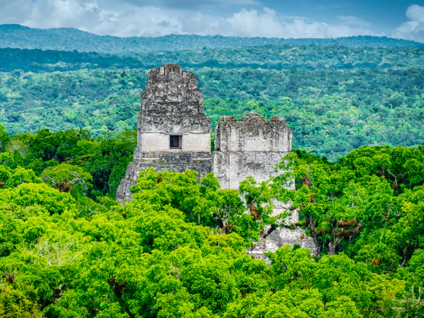 Ruins in Tikal National Park