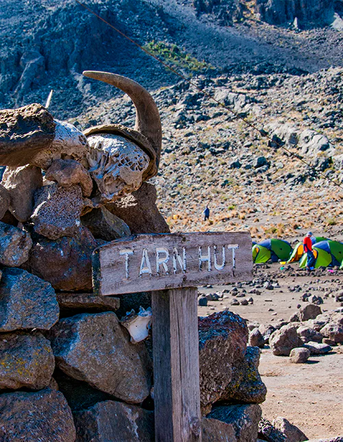 Sign along the Rongai Route