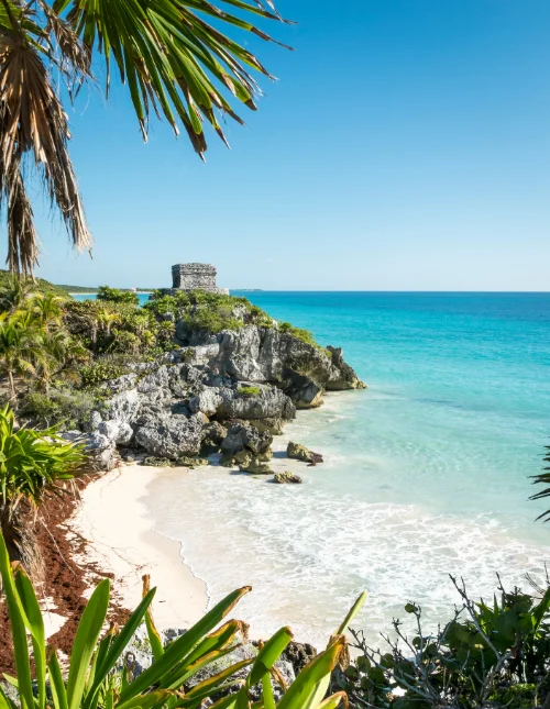 The Maya ruins in Tulum, Mexico