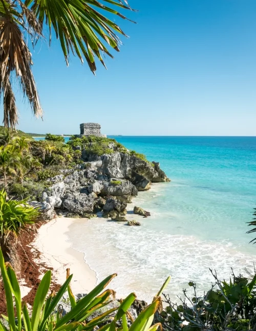 The Maya ruins in Tulum, Mexico