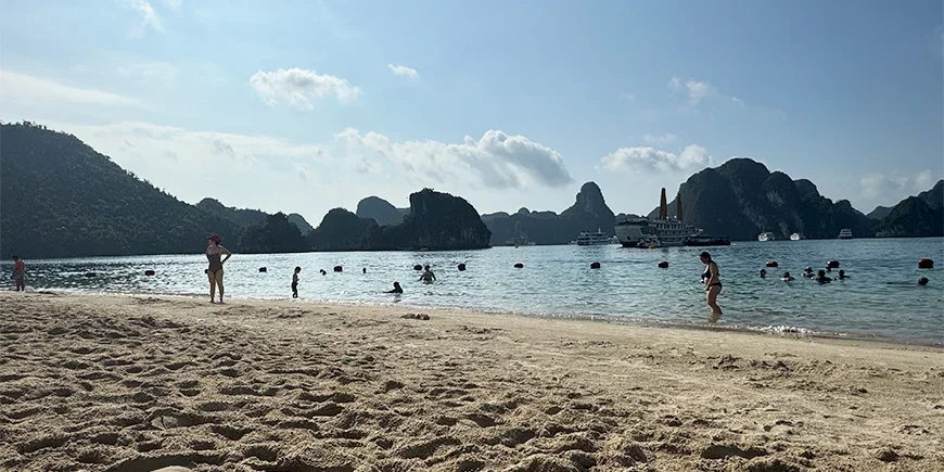 Beach on Ti Top Island