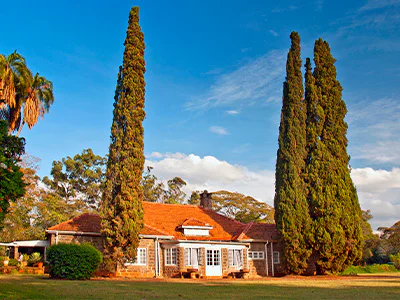 Karen Blixen Museum in Nairobi on a sunny day