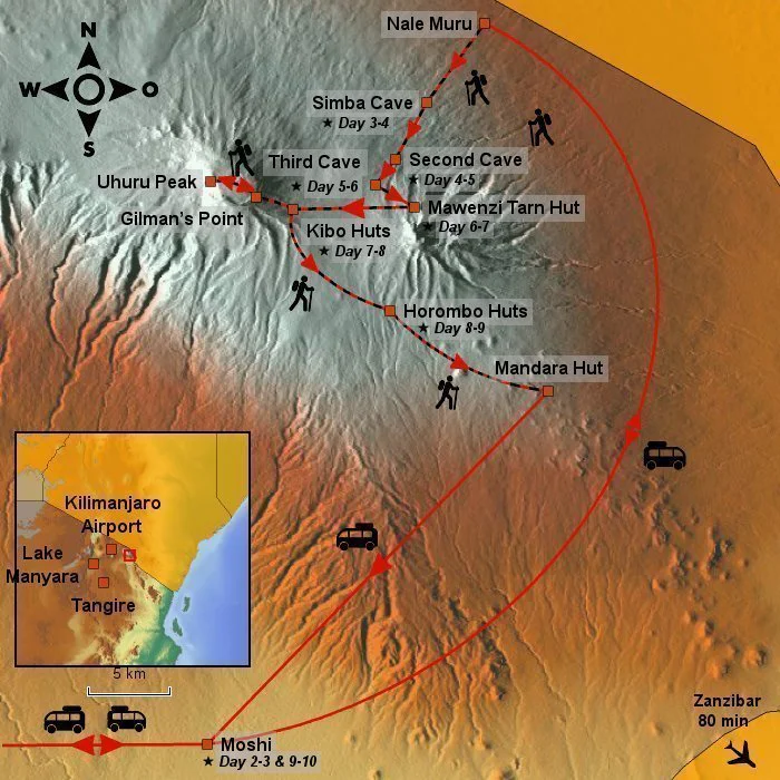 View route map