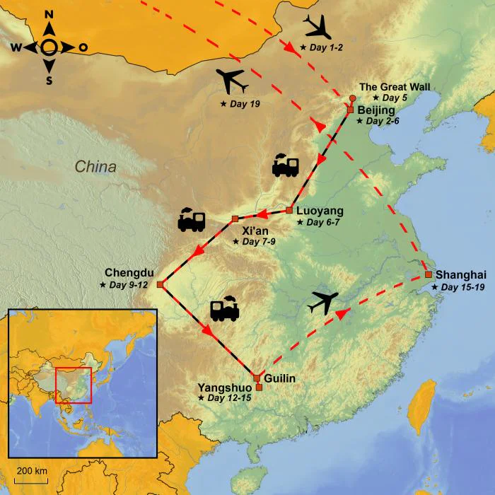 View route map