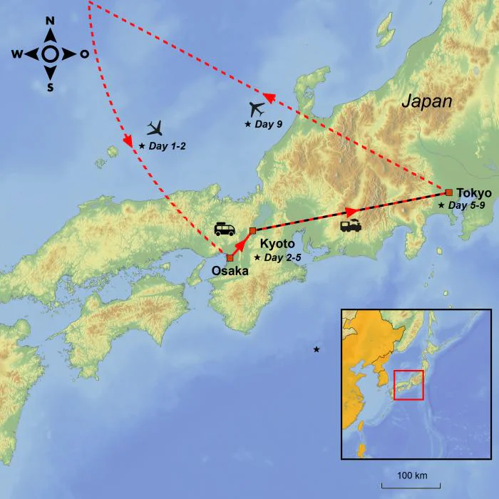 View route map