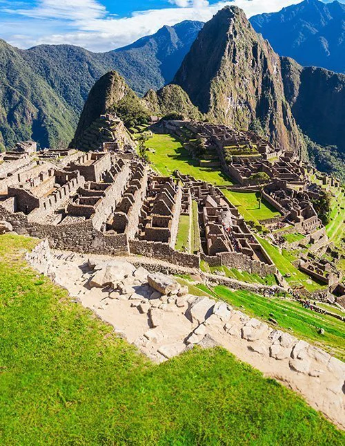 Beautiful view of Machu Picchu