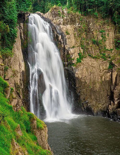 Waterfall located in Khao Yai National Park, Thailand